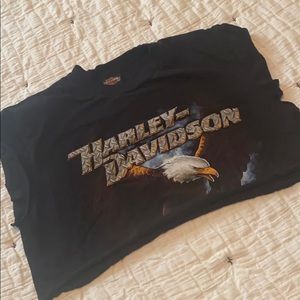 Harley Davidson Eagle crop